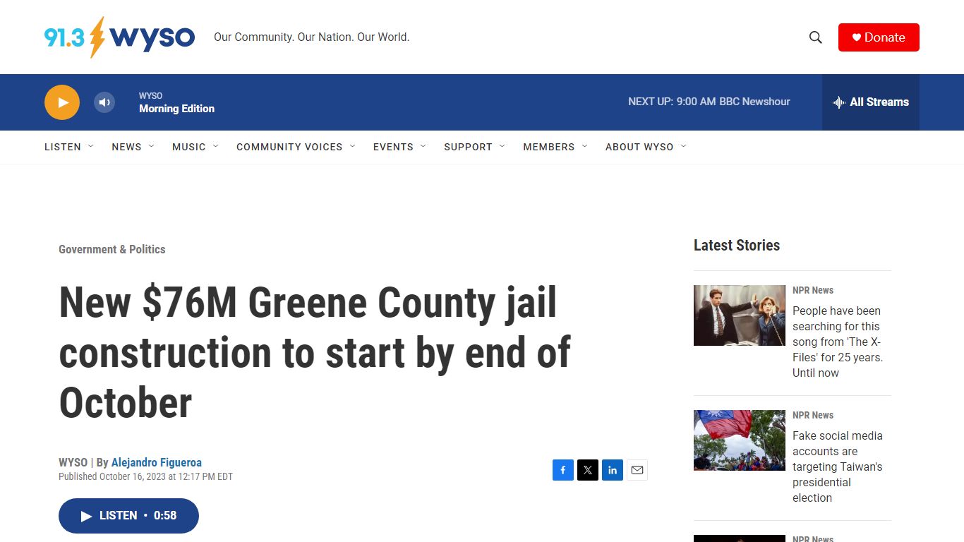 New $76M Greene County jail construction to start by end of October